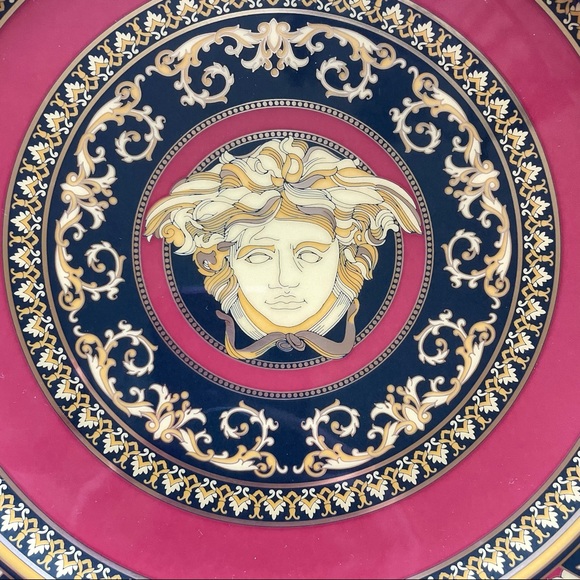 Versace x Rosenthal Ikarus Medusa Wall Plate in box with tags - Picture 2 of 7
